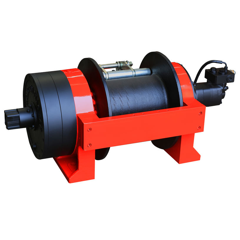 Fishing Boat Anchor Winch - Traktörler/çapa/ekskavatör/karides teknesi/balık ağı için tek tamburlu