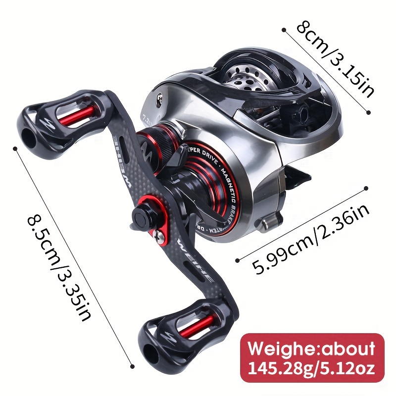 WEIHE Karbon Gövdeli Baitcasti - Abu Garcia Reel Max incelemesi ve fiyatı
