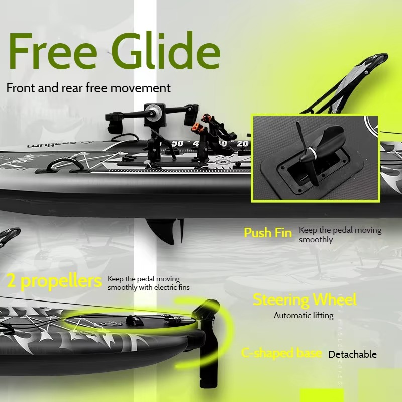 11ft 2'si 1 Arada Pedal Sürüşl - Fishing Boat Paddle incelemesi ve fiyatı